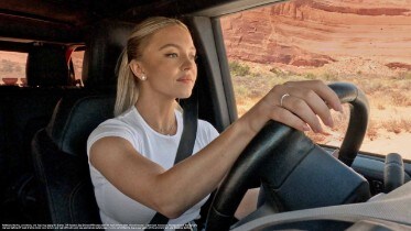 Sydney Sweeney at Bronco Off-Roadeo